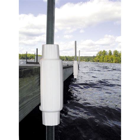 Torpedo Post Bumper Boat Dock Edge White 18 Tall 5 Diameter Marine