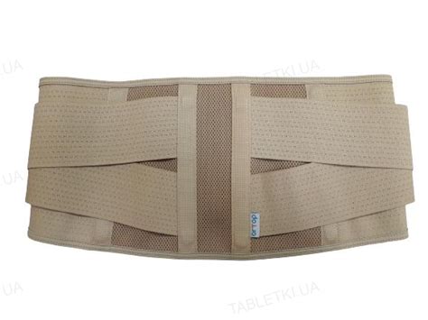 Бандаж пояснично-крестцовый Ortop WB-542 средней фиксации с 4 ребрами ...