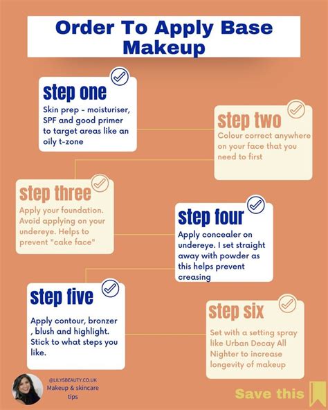 Order To Apply Makeup Makeup Order How To Apply Concealer Base