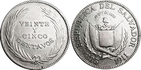 El Salvador coins - catalog with pictures and values online free