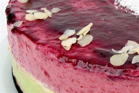 Recette De Bavarois Pistache Framboise Et Noix De Coco