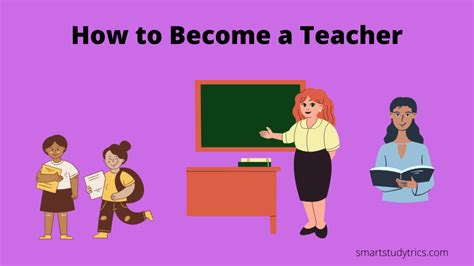 How To Become A Teacher Smart Study Trics