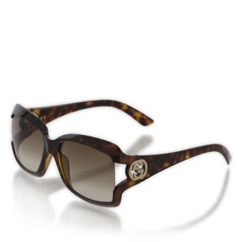 Gucci Tortoise Shell Gg Sunglasses 2598s 19951 Fashionphile
