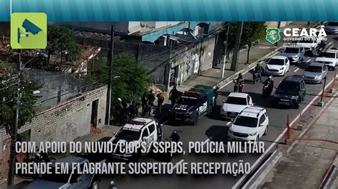 Apoio Do Nuvid Ciops Sspds Pol Cia Militar Prende Em Flagrante