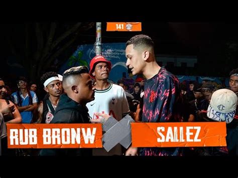 SALLEZ X RUB BROWN PRIMEIRA FASE BATE VOLTA BATALHA DA ARTE 141