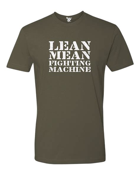 Lean Mean Fighting Machine Tee – Super 70s Sports