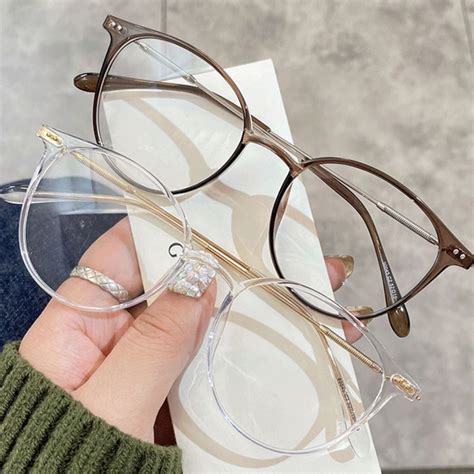 Fashion Photochromic Anti Radiation Eyeglasses For Women Men Anti Blue