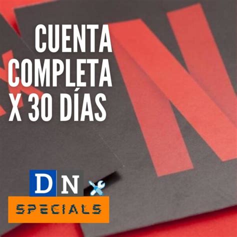 NETFLIX ORIGINAL Cuenta Completa x 30 días DN Tienda Virtual de