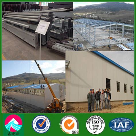 Algeria Light Steel Structure Slaughter Workshop Xgz Ssb China