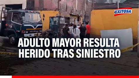 Adulto mayor resulta herido tras incendio en taller mecánico YouTube