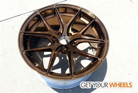 Gloss Metallic Bronze Bronze Wheels Car Wheel Wheel