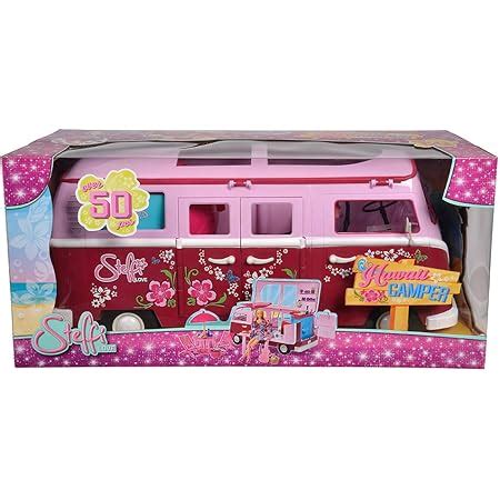 Barbie Mobilier Camping Car de Rêve 3 en 1 pour poupées véhicule