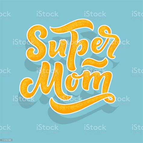 Mothers Day Lettering For T Card Vintage Typography Great Design For