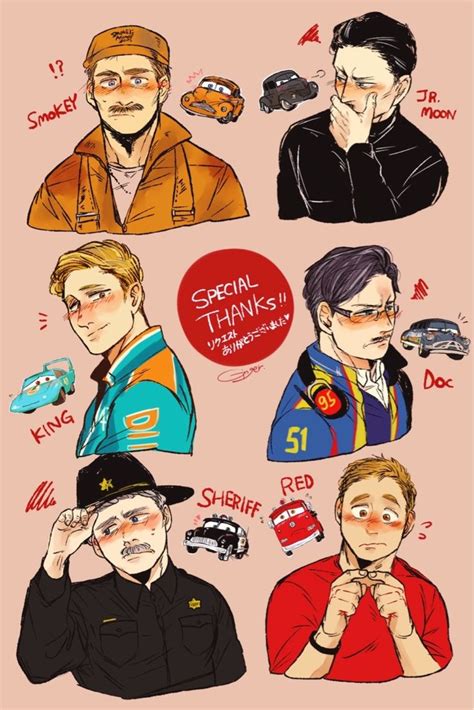 pixar cars humanized | Tumblr | Disney anime style, Humanized disney, Disney characters as humans