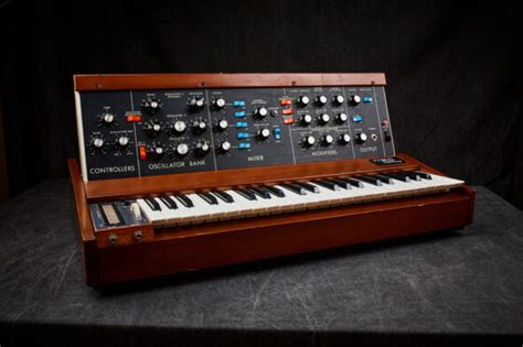 Annual Bob Moog Foundation Summer Synth Raffle Features Minimoog Signed By Billy Joel Vintage