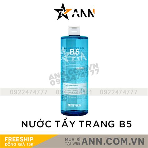 Giá Sỉ Nước Tẩy Trang B5 Prettyskin 500ml Anncomvn