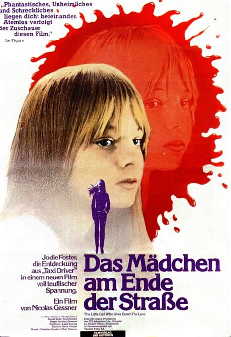 Filmplakat Mädchen Am Ende Der Straße Das 1976 Plakat 1 Von 3