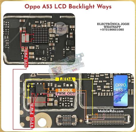 Repair Oppo A53 Backlight Ways Display Light Solution