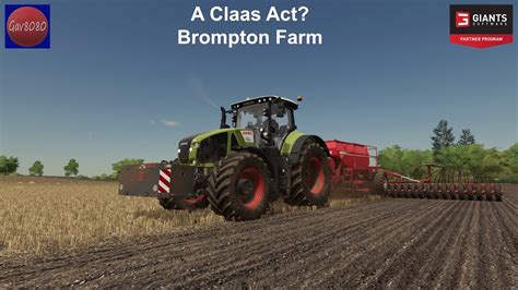 A Claas Act Brompton Farm Attingham Park Farming Simulator