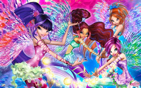 Winx Club New Bright And Colorful Wallpapers With Lots Of