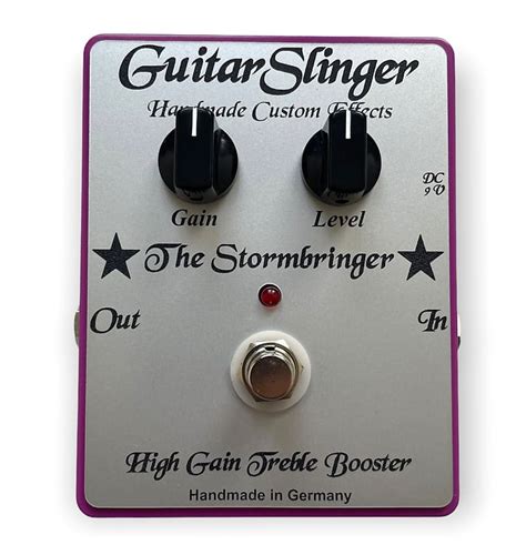 GuitarSlinger The Stormbringer High Gain Treble Booster Reverb