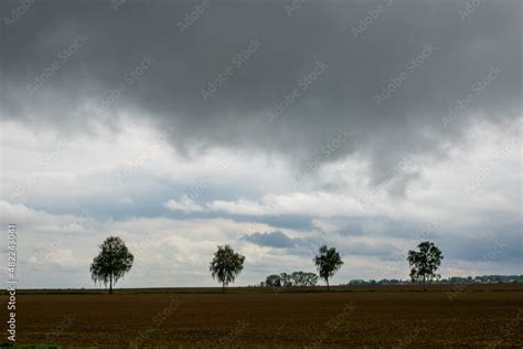 Cloud images with rain clouds and storm clouds in the landscape Stock ...