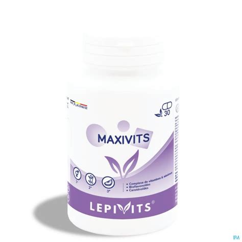 LEPPIN MAXIVITS 30 CAPSULES Adultes Pharmacodel Pharmacie En Ligne