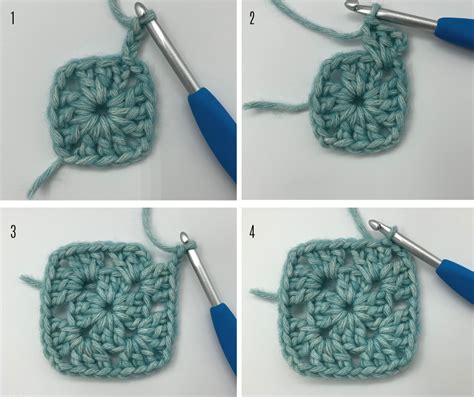 How To Crochet A Granny Square For Beginners Step By Step Slowly At Julian Cedeno Blog