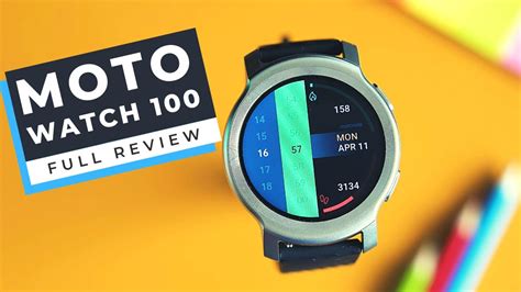 Moto Watch 100 Review Great Design Meets Fitness Tracker Like Performance Youtube