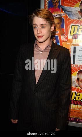 Macaulay Culkin at the British premiere of Party Monster Stock Photo ...