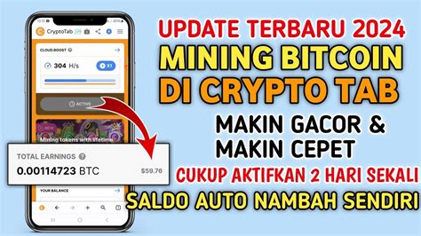 Cara Cepat Mining Bitcoin Gratis Di Android Update Mining