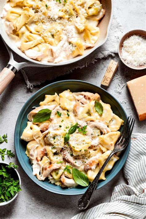 Chicken Tortellini Alfredo Easy Weeknight Recipes