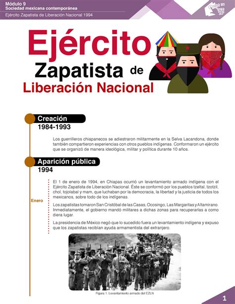 M S Ezln M Dulo Semana Sociedad Mexicana Contempor Nea