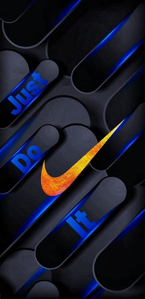 Nike Azul Solo Hazlo Fondo De Pantalla De Tel Fono Hd Smartresize