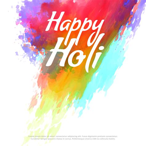 Happy Holi Colorful Splash Background Download Free Vector Art Stock Graphics And Images