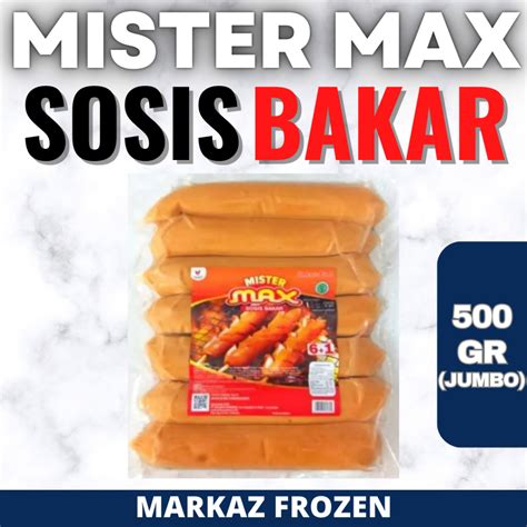 Jual MISTER MAX SOSIS BAKAR JUMBO 500GR Shopee Indonesia