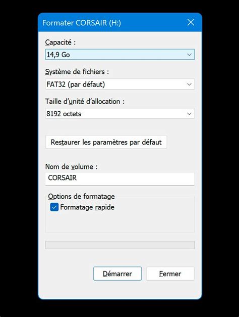 Windows Deux M Thodes Pour Formater Une Cl Usb Ginjfo