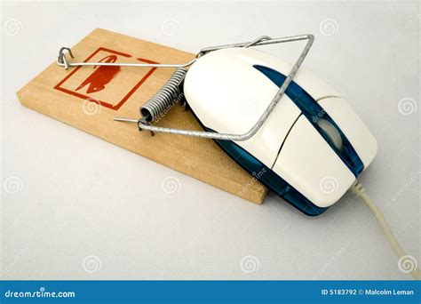 Mouse In Trap Stock Photography - Image: 5183792