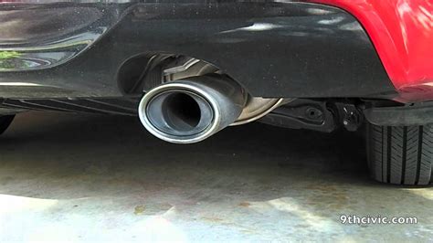 2012 Honda Civic Si With Rv6 Downpipe And Cat Youtube