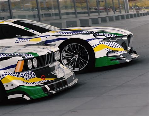 BMW Art Cars Roy Lichtenstein Tribute CGI Bmw Art, Roy Lichtenstein ...