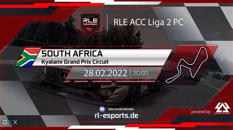 ACC PC SimRacing Liga 2 Kyalami YouTube