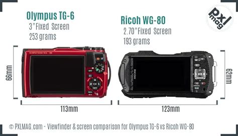 Olympus TG 6 Vs Ricoh WG 80 In Depth Comparison PXLMAG