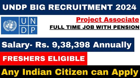 Undp Full Time Recruitment Salary Lpa Undp India Vacancy