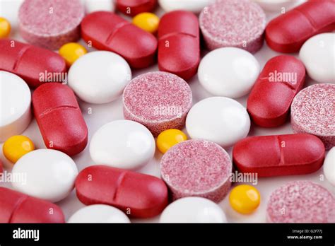 Different Pill Types Hi Res Stock Photography And Images Alamy