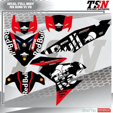 Jual Decal Full Body Mx King V V Shopee Indonesia