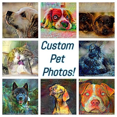 Art And Collectibles Custom Animal Portraits And Digital Downloads Pen