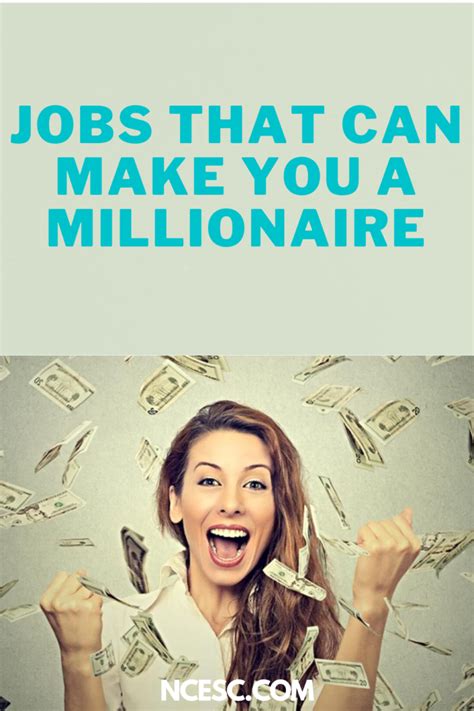 Jobs That Can Make You A Millionaire Discovering Employment Paths And