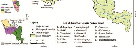 Periyar River Basin (including Chalakkudy River System), Kerala, India ...