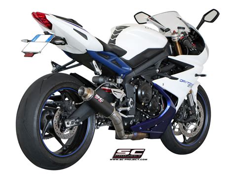 Triumph Daytona 675 2013 Series Gp M2 Slip On Exhaust By Sc Project