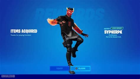 How To Get Sypherpk Skin Now Free In Fortnite Unlock Sypherpk Build In Emote New Sypherpk Cup